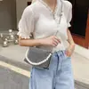 Bolso de diamante brillante para mujer 2023 nuevo simple moda gran capacidad portátil hombro bandolera bolso almohada de diamantes moda