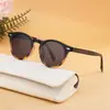 Gafas de Sol Redondas de Moda Europea y Americana 2026 para Mujer, Sencillas de Propionato con Patillas Versátiles para Protección Solar para Mujer Transfronterizas