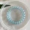 Novo Estilo Coreano Simples Cor Gradiente Cordão de Telefone Prendedor de Cabelo para Mulheres, Elástico de Cabelo de Alta Qualidade Acessório de Cabelo Venda por Atacado
