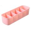 Caja de almacenamiento de calcetines, divisoria doméstica, ropa interior, bragas, caja de acabado con múltiples compartimentos, caja de almacenamiento con divisoria de artefactos tipo cajón