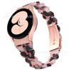 Correa de Resina Diamantada de Cintura Pequeña Sin Espacio para Samsung Galaxy Watch 4/5