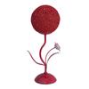 Lâmpada de Mesa Decorativa para Quarto de Casamento Acompanhamento para Cama de Casamento Luminária Vermelha Longa Casamento Casamento Atmosfera de Casamento Luz Noturna Presente