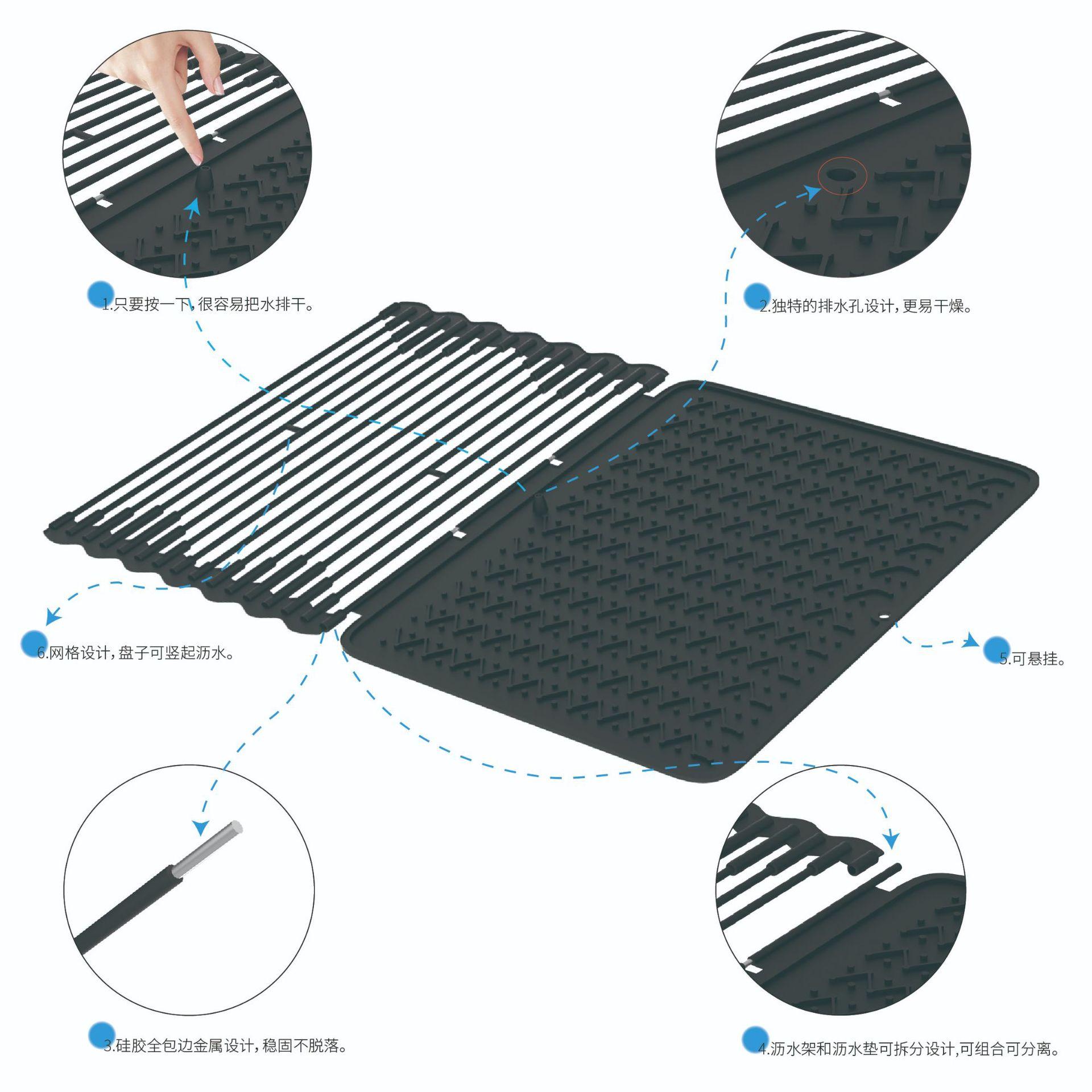 沥水架使用说明