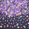 Joyería de uñas de flores tridimensionales, linda joyería dopamínica para uñas, paquete mixto de materiales para uñas, resina, pequeña joyería