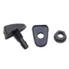 Boquilla Universal para Lavaparabrisas de Coche Boquilla de Rociado en Forma de Abanico para Limpiaparabrisas Boquilla de Salida de Agua del Capó Ajuste