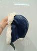 Gorro Lei Feng de Cuero para Hombre y Mujer Invierno Cálido con Forro Polar Cálido Protección para las Orejas Gorro para Ciclismo al Aire Libre Esquí Gorro Frío del Noreste