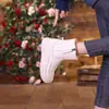Botas Cortas de Invierno Estilo Nuevo con Suela Gruesa tipo Martin para Mujer 2026, Forradas de Felpa, Cálidas, de Caña Alta, que Aumentan la Altura, Elegantes, Versátiles, Botas de Nieve