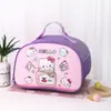 Nova Bolsa Térmica para Lancheira de Estudante Bolsa de Lancheira Grande Bolsa de Lancheira Infantil Fofa de Desenho Animado Impermeável e Espessada