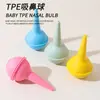 Aspirador Nasal de TPE para Bebé en Stock al por Mayor, Bola de Succión de Moco Nasal para Bebé, Bola Limpiadora de Oídos, Bola de Succión de Agua al por Mayor
