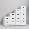 Caja de Tarjetas Archivador Colgante A4Fc Archivador Vertical de Documentos Archivador de Metal Tipo Cajón Resistente a Caídas Engrosado Almacenamiento Antirrobo