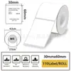 Papel térmico sintético à prova de quatro elementos é adequado para papel de impressora térmica Phomemo M110/M220/Chiteng 221B