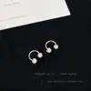 Pendientes Brillantes de Lujo para Mujer, No Necesitan Quitarse al Dormir, Clavos para Hélice Auricular, Diseño de Nicho, Sensación de Alta Gama, Circonita Estilo Ins