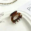 Venta Caliente Acetato Francés Retro Pinza de Tiburón Parte Trasera de la Cabeza Medio Recogido Pinza para el Pelo Pasador Elegante Temperamento Pinza para el Flequillo