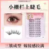 Pestañas Postizas Segmentadas Pequeñas Estilo Zorro Inclinadas para Mujeres con Maquillaje Ligero, Trilogía Fotogénica, Pestañas Postizas Forma de Pez al por Mayor