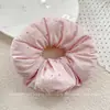 Diadema de Alta Gama Estilo Dulce de Alto Valor Ins Coreana Scrunchie de Satén con Pedrería