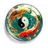 Los accesorios colgantes colocados debajo de la almohada son muy efectivos. Los Pegatinas de Cristal y Imanes para Refrigerador del Tai Chi del Array de Chismes de Hao Hao Son Increíbles