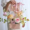 Dia dos Namorados Borboleta Caixa de Flores Portátil Dia das Mães Dia dos Namorados Embalagem de Flores Caixa de Flores Fashion Bolsa para Embalagem de Presentes