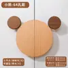 Manija de Armario para Habitación Infantil Manija de Puerta de Gabinete de Dibujos Animados Manija Pequeña de Cajón Estilo Madera Maciza Manija de Armario de Madera Maciza Pac-Man