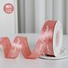 Cinta de ramo de flores inglesas de 2.5 cm cinta floral cinta para regalo cinta vendaje cinta de poliéster cinta para florería venta al por mayor