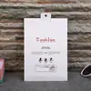 Caja de Empaque para Medias Anti-enganches Medias de Nylon Cualquier Corte Calcetines de Piña Caja de Papel con Ventana Caja de Calcetines de Moda Fabricante Personalización