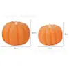 Velas coloridas em formato de abóbora para o Halloween transfronteiriças, velas decorativas de resina de outono para casa, enfeites de lanterna de abóbora simulada