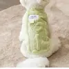 Ropa para Perros Tragable Otoño Oso de Peluche Oso Amargo Bomei Gato Perro Pequeño Abrigo de Algodón Forrado de Felpa Cálido Anti-Caída de Pelo