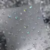 Tiesu Verano Gelatina Transparente Medusa Pegatinas para Uñas de Burbujas M1167 Simple y Versátil Estilo Oceánico Serie de Conchas