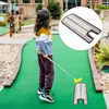 Espejo de Práctica de Putting de Golf Corrector de Postura de Swing Espejo Guía de Carril para Entrenamiento de Putting de Golf para Principiantes