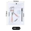 Curvador de Cílios Novo Estilo com Pente, Natural e para Iniciantes, Curvador de Cílios Portátil Girassol de Ângulo Amplo Que Não Belisca as Pálpebras