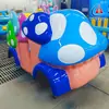 Mini tren turístico para instalaciones de atracciones infantiles con varios estilos y plástico reforzado con fibra de vidrio de alta calidad con alta vida útil