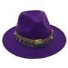 Ebay Sombrero de Copa Estilo Étnico Decoración de Gema Sombrero de Jazz Sombrero de Fieltro para Hombre y Mujer Sombrero de Felpa Mongol Sombrero Fedola Moderno