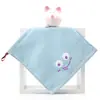 Toalha Quadrada de Algodão Infantil Toalha de Rosto para Bebê de Creche 25*25cm Lenço Toalha de Mão para Bebê Toalha Macia Absorvente