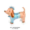 Novo Balão Animal com Rodas para Caminhar Decoração de Festa de Aniversário Infantil Adereços Barraca de Mercado Noturno Brinquedo ao Ar Livre Balão