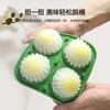 Molde de Hielo para Bola de Hielo de Cactus Cubitera de Hielo Bandeja de Hielo Congelado para Whisky Forma de Silicona Bola de Hielo Grande Caja de Hielo Máquina de Hielo