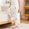 Novas Calças Lanternas Repelentes de Mosquitos de Primavera e Verão para Crianças, Meninos e Meninas, Calças Finas com Ar Condicionado para Dormir, Calças Longas Fofas de Corte Amplo, Venda por Atacado Disponível