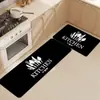 Alfombrilla para cubiertos de cuchillo y tenedor Amazon para suelo, Alfombrilla larga antideslizante engrosada para cocina del hogar, Estilo americano