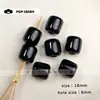 Contas Tubulares de Acrílico Tamanho Grande Acessórios Charms para Bolsa DIY Chaveiro Furo Reto Material Corrente para Celular Acessórios para Sapatos e Roupas Joias com Contas
