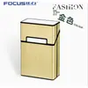 Ventas Directas de Fábrica Yh037 Caja de Cigarrillos de Aluminio Caja de Cigarrillos Publicitaria Transfronteriza Metal Regalo Antipresión Transfronterizo