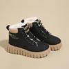 Botas Martin de invierno 2024, nuevas, versión coreana, de caña alta, forradas con vellón, para estudiantes, suela gruesa, informales, cálidas, para la calle, K2509