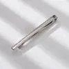 Ebay Amazon Clip de Corbata Delgado Simple Estilo Coreano para Hombres Novio Boda Profesional Cobre Oro Clip de Corbata Formal