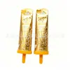 Papel de Aluminio de 70ml, Papel de Aluminio Dorado, Papel Blanco, Tubo de Papel para Helado, Taza Exprimidora con Asa y Tapa, Vaso de Papel para Paleta, Vaso para Helado