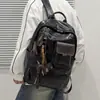 Nova mochila unisex transfronteiriça, versão coreana, mochila esportiva versátil, bolsa escolar leve para alunos do ensino fundamental II e médio