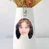 Chaveiro Acrílico Branco Song Yuqi Dupla Face Pingente de Mochila Suporte Mercadoria Estilo Igual TikTok