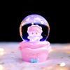 Nuevo jardín de infancia yuanmeng mini bola de cristal de viento linda decoración de escritorio de oficina para regalos de colegas