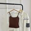 Camisola sin rastro de espalda hermosa para niña, para uso interior y exterior, con pecho envuelto, copa de una pieza fija para mujer, ropa interior anti-luz para mujer, venta al por mayor