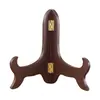 Suporte para Chá Pu'Er Atacado Suporte para Bolos de Chá Bandeja de Chá de Madeira Maciça Suporte de Exibição Suporte de Madeira para Artesanato de Cobre