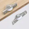 Trilho para Porta de Correr de Guarda-Roupa Espesso Roldana Silenciosa Trilho Deslizante Superior e Inferior Acessórios para Trilho Deslizante