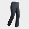Pantalones casuales de secado rápido para hombre, marca alternativa Longjia, para exteriores, nuevos de otoño, resistentes al agua, para commuting de negocios, de pierna recta