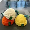 Gorro de Punto de Bebé Dinosaurio Otoño e Invierno Grueso Cálido Gorro de Punto para Niños y Niñas Neutral Protección para los Oídos Gorro a Prueba de Viento Estilo Lindo