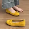 Promoção Quente Versátil Estilo Francês Sapatos Femininos 2026 Novo Outono Elegante Sapatilhas Temperamento Sapatilhas de Início de Outono para Mulheres